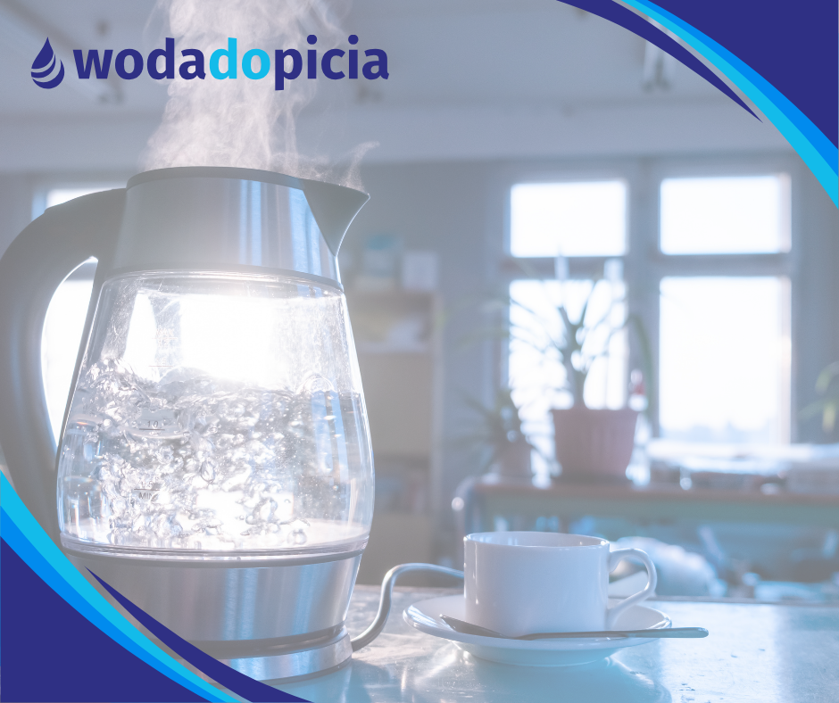 woda z filtra w czajniku